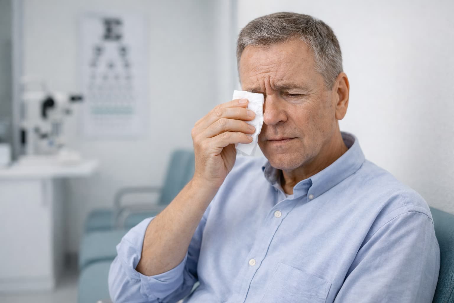 OcuCool device for IVT injection numbing